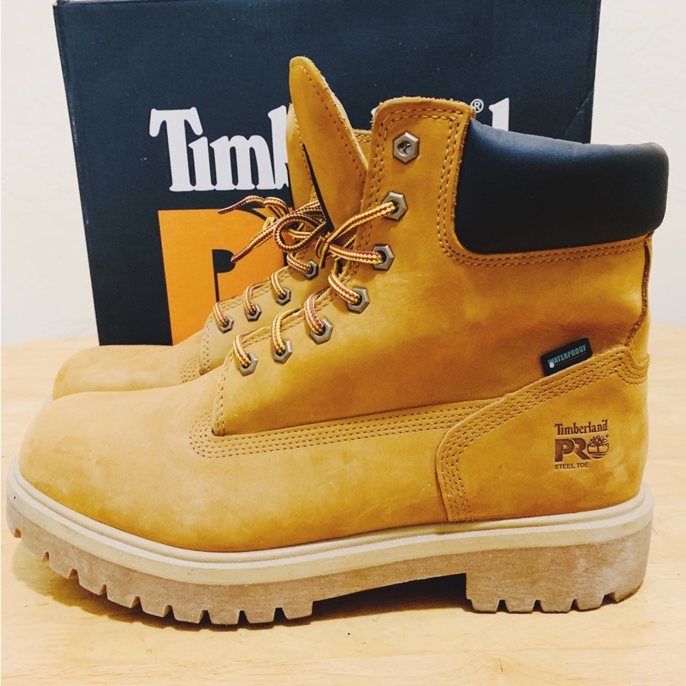 Timberland Pro 6” Steel Toe Boots Sz.12